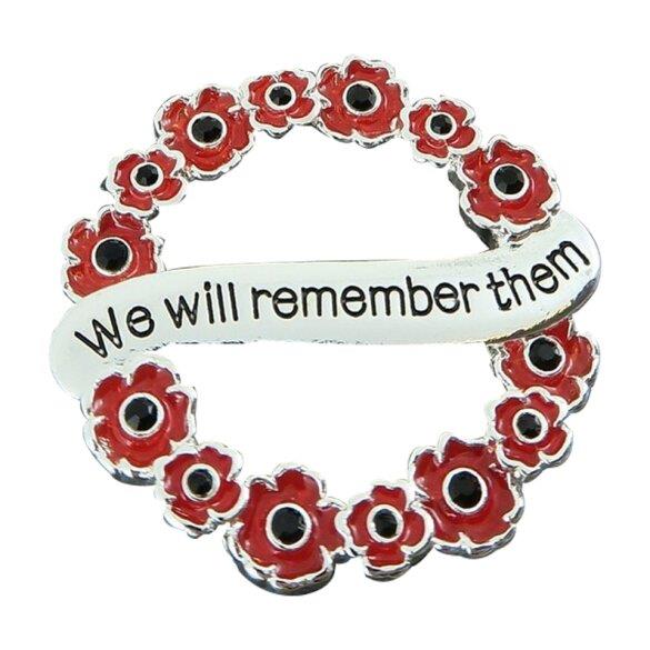 RememberWreathBrooch