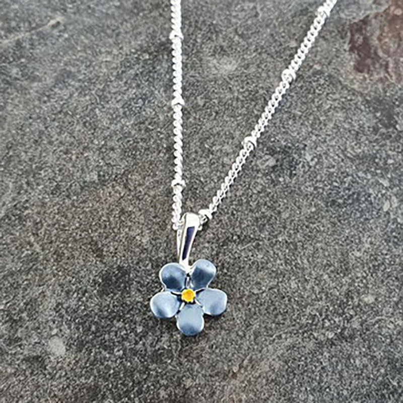 Forget me not necklace