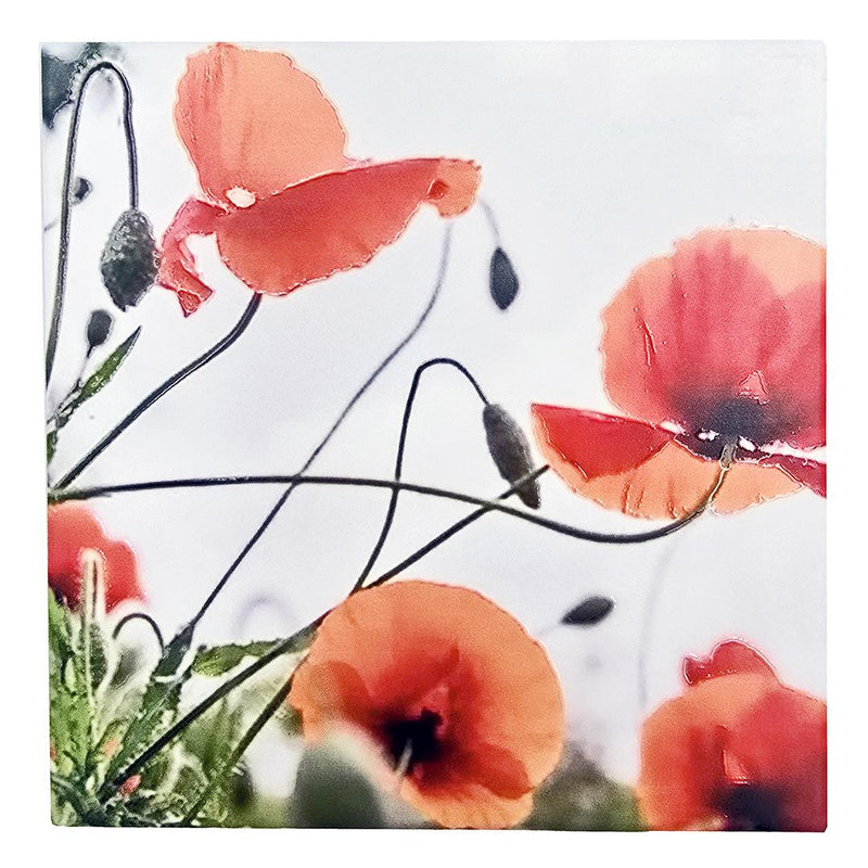 Poppy Ceramic Trivet
