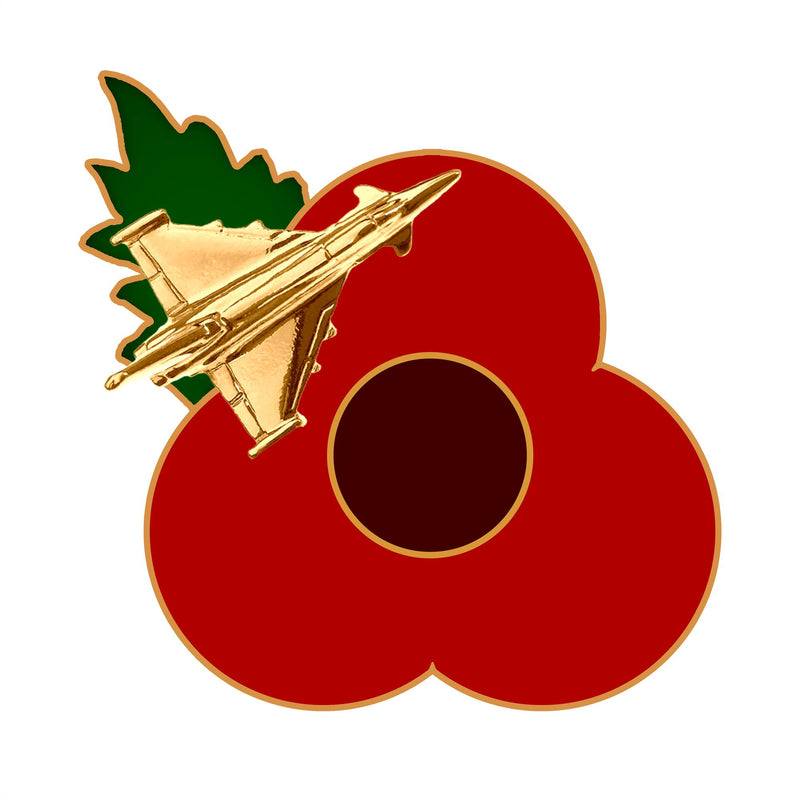 Typhoon Poppy Pin Leaf 3cm