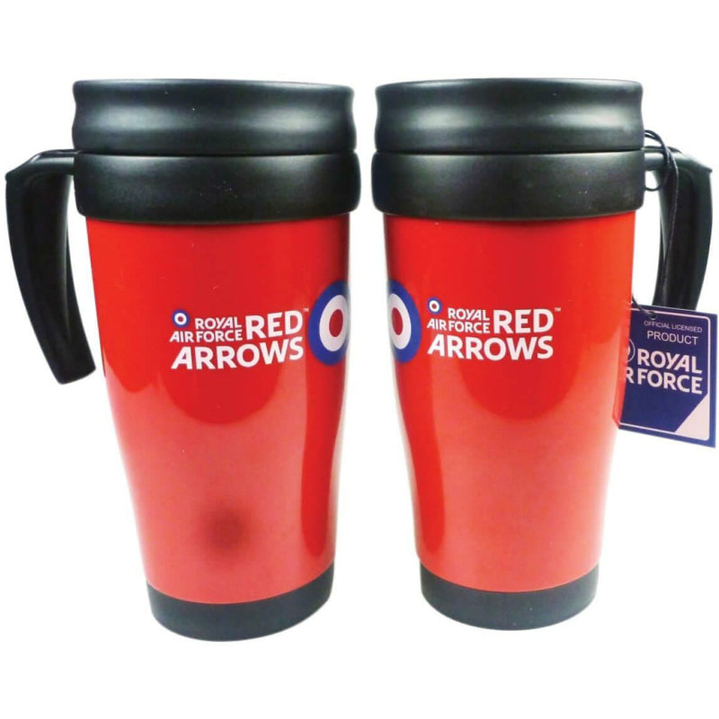 Red Arrows 450ml Insulated Travel Sipper Mug - RAFATRAD