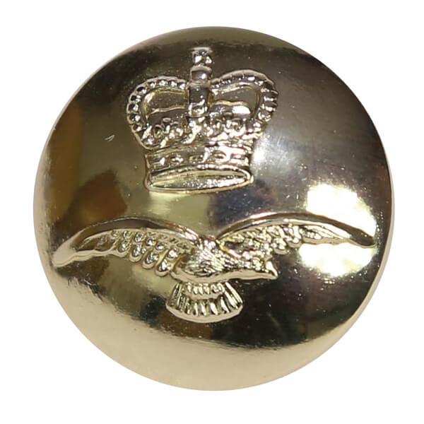 RAF Blazer Button Gilt Domed Medium 18mm - RAFATRAD