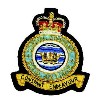 Coastal Command Blazer Badge - RAFATRAD