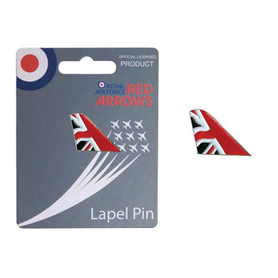 Red Arrows Tail Fin Lapel Pin - RAFATRAD