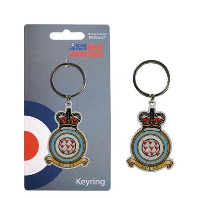 Red Arrows Crest Keyring - RAFATRAD