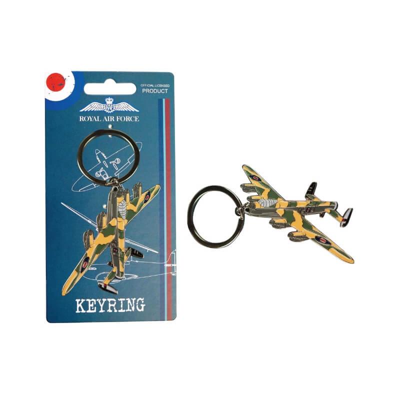 RAF Vintage Lancaster Keyring | Lancaster Bomber Gifts | RAFTRAD - RAFATRAD
