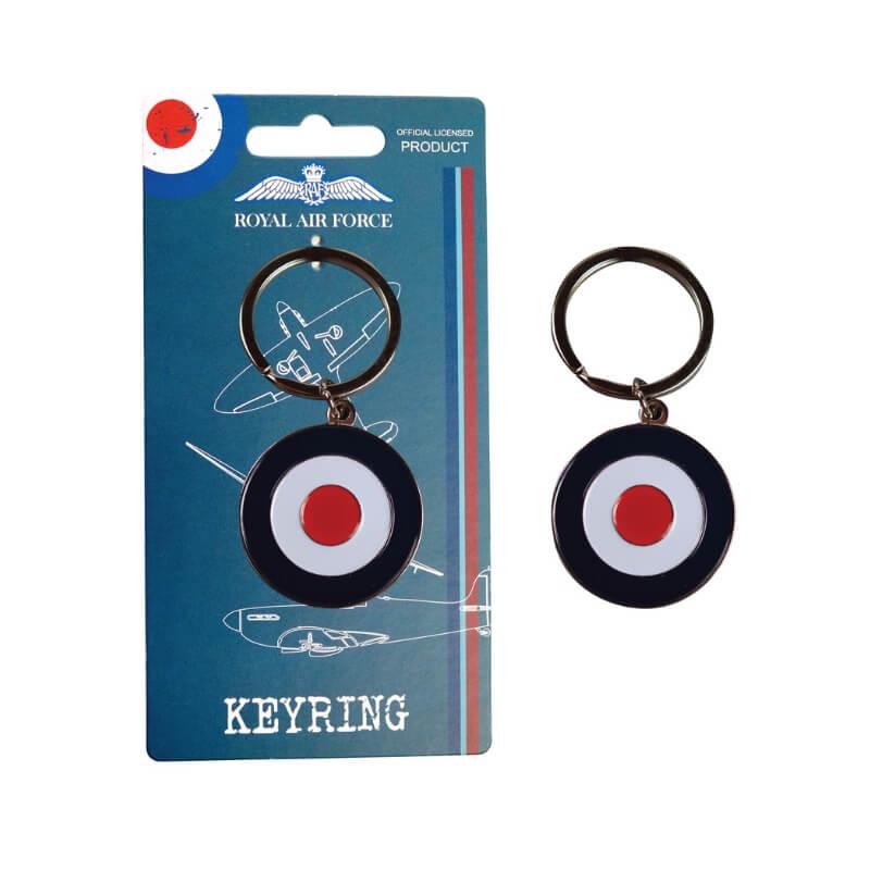 RAF Vintage Roundel Keyring - RAFATRAD