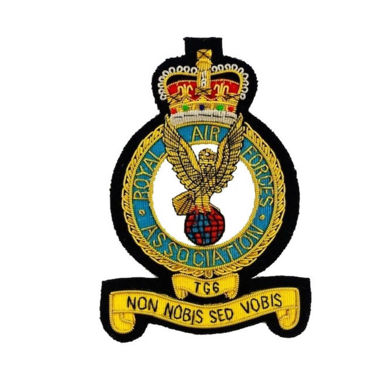 RAF Association Crest Blazer Badge - Trade Group 6 TG6 - RAFATRAD