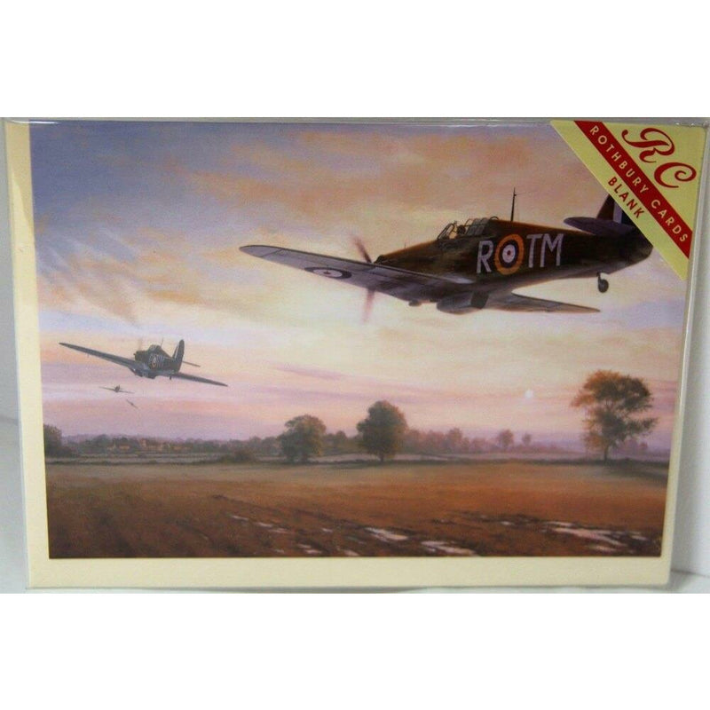 Greeting Card - Hurricane-Defending The Line - RAFATRAD