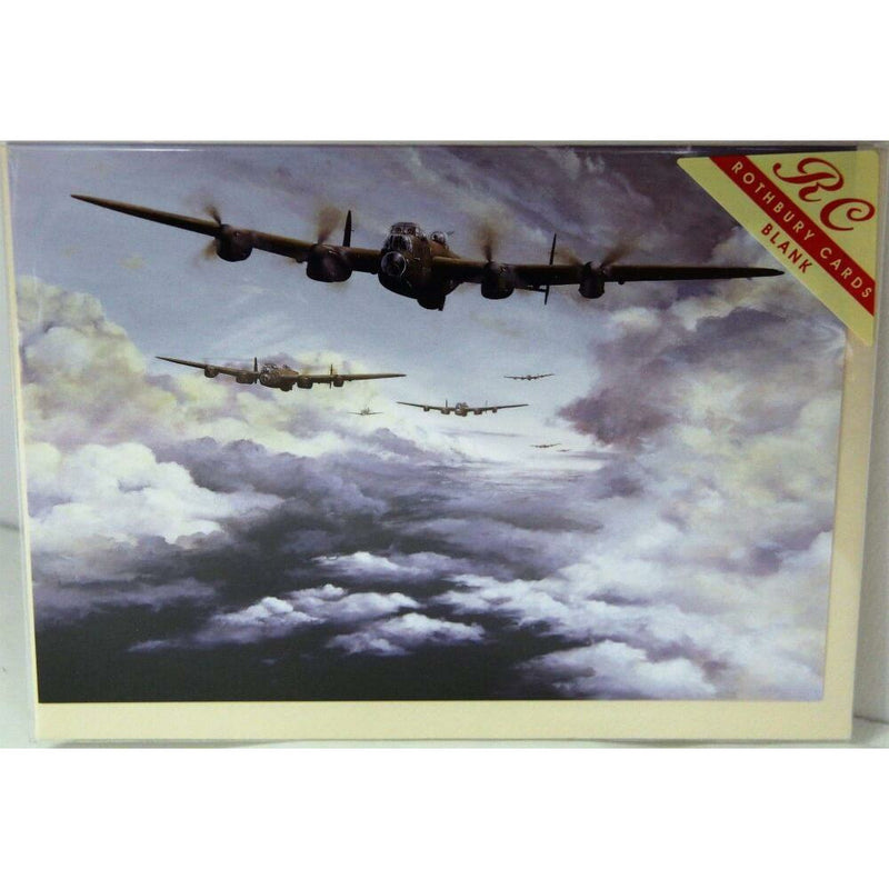 Greeting Card - Inbound Lancasters - RAFATRAD
