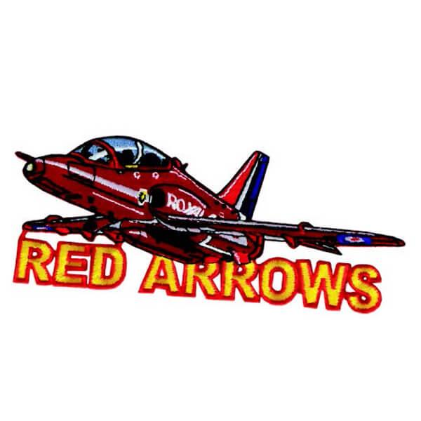 Red Arrows Emb Badge - Cut Out - RAFATRAD