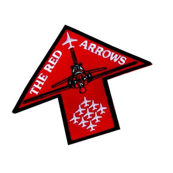 Red Arrows Emb Badge - Arrow - RAFATRAD