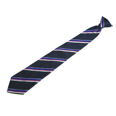 RAFA Striped Clip On Tie - RAFATRAD