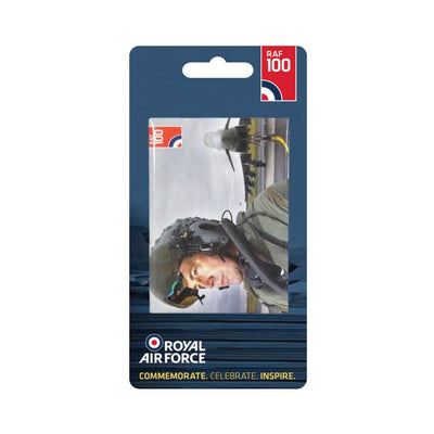 RAF100 Official Metal Magnet - Typhoon Pilot - RAFATRAD