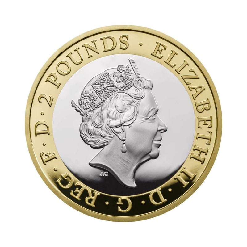 RAF100 Royal Mint Centenary Vulcan  2018 - UK £2 Silver Proof Coin - RAFATRAD