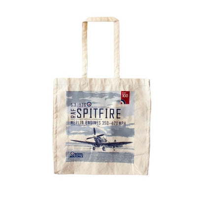 RAF100 Ulster Weavers Spitfire Cotton Bag - RAFATRAD