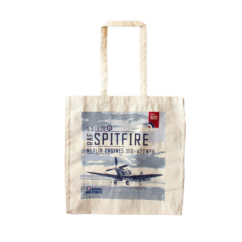 RAF100 Ulster Weavers Spitfire Cotton Bag - RAFATRAD