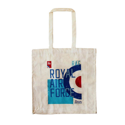 RAF100 Ulster Weavers Cotton Bag with Royal Air Force Roundel - RAFATRAD