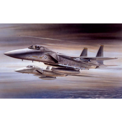 Airfix 1:72 Die-cast McDonnell Douglas F-15A Large Starter Set - RAFATRAD