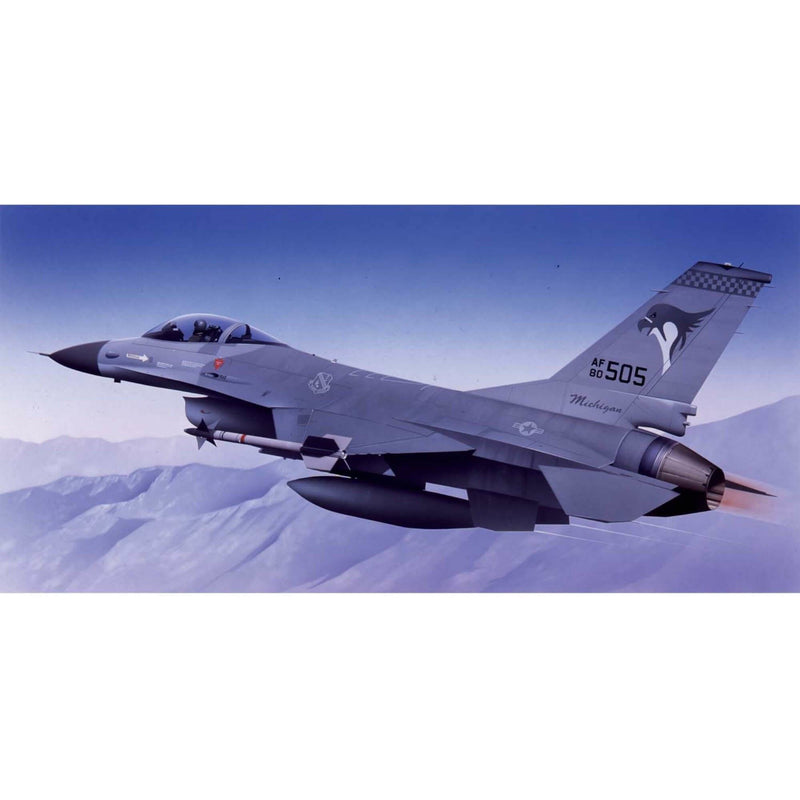 Airfix 1:72 Die-cast General Dynamics F-16A Fighting Falcon Large Starter Set - RAFATRAD
