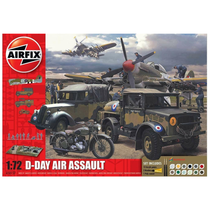 Airfix 1:76 D-Day 75th Anniversary Air Assault Gift Set - RAFATRAD