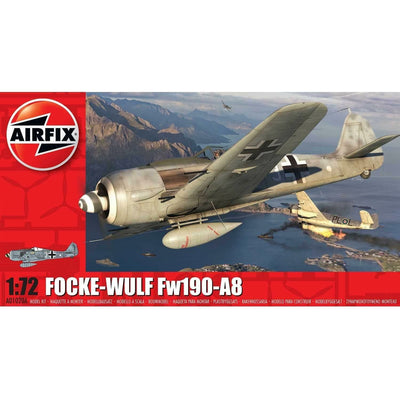 Airfix 1:72 Focke-Wulf FW190A-8 Model Aircraft - RAFATRAD