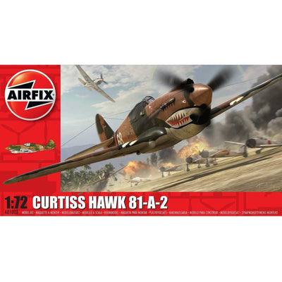 Airfix 1:72 Curtiss Hawk 81-A-2 Model Aircraft - RAFATRAD
