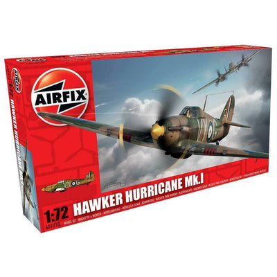 Airfix 1:72 Hawker Hurricane Mk.I Model Aircraft - RAFATRAD