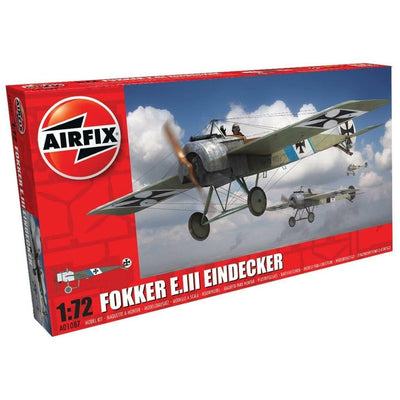 Airfix 1:72 Fokker E.III Eindecker Model Aircraft - RAFATRAD