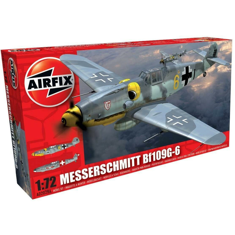 Airfix 1:72 Messerschmitt Bf109G-6 Model Aircraft - RAFATRAD