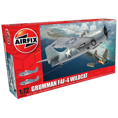 Airfix 1:72 Grumman F4F-4 Wildcat Model Aircraft - RAFATRAD