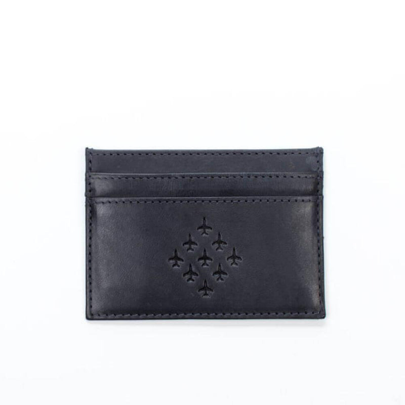 Red Arrows Italian Leather Cardholder By Asali - RAFATRAD