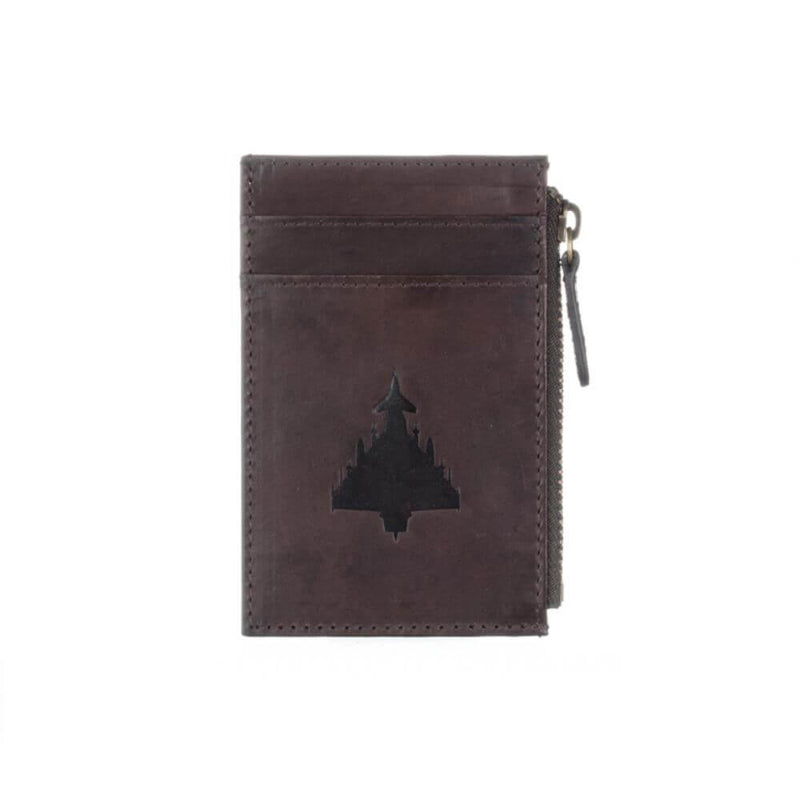 Luxury Italian Leather Typhoon Zipped Cardholder By Asali - RAFATRAD