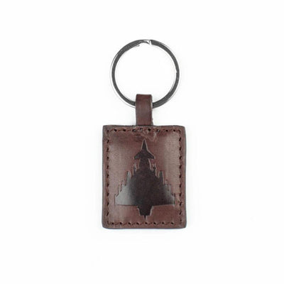 Luxury Italian Leather Eurofighter Typhoon Keyring By Asali - RAFATRAD