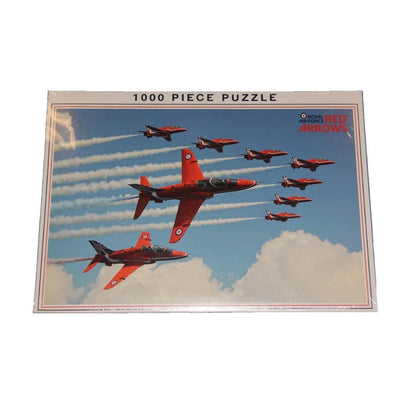 Royal Air Force Red Arrows Fly Past 1000 Piece Jigsaw Puzzle - RAFATRAD
