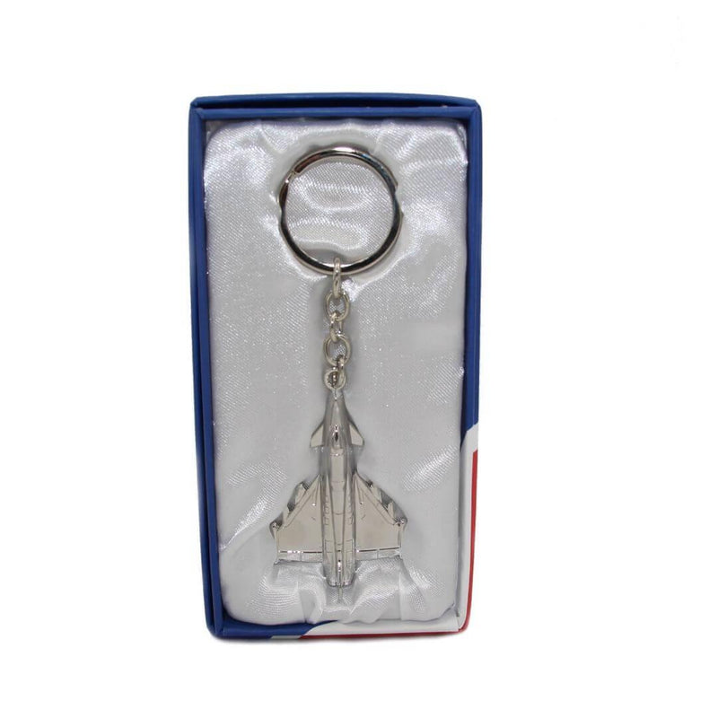 RAF Typhoon Silver Plated Boxed Keyring - RAFATRAD