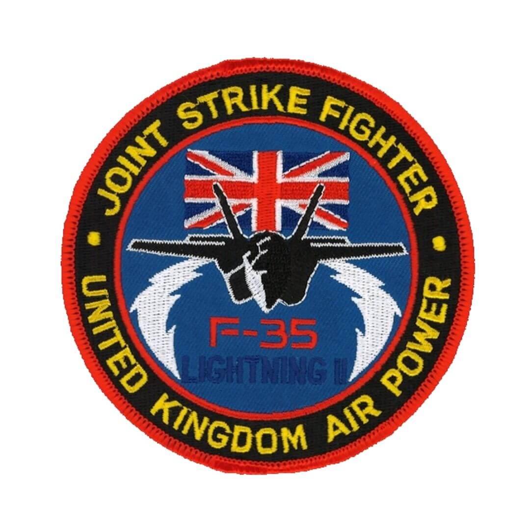 F-35 Lightning II Joint Strike Fighter | RAF | Embroidered Badges