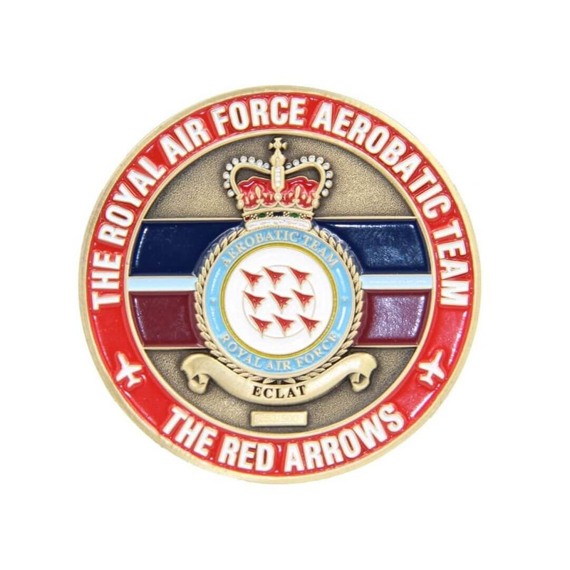 Red Arrows North American Tour 2019 Coin - RAFATRAD