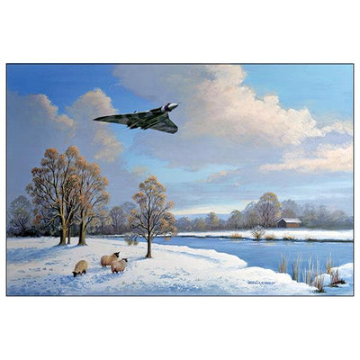Christmas Card Vulcan RAF