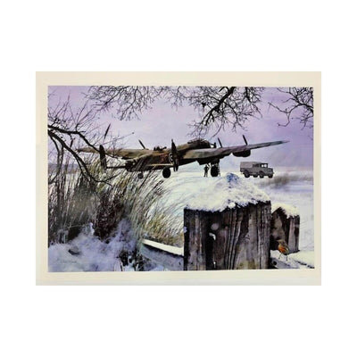 Christmas Card – The Robin and Lancaster (Pack of 3) - RAFATRAD