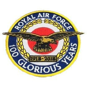 RAF100 100 Glorious Years Badge - RAFATRAD