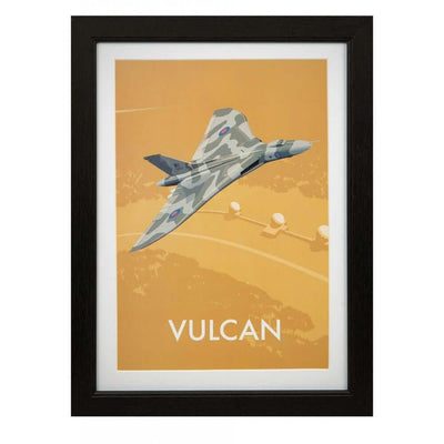 Military Heritage Vulcan Framed Print - RAFATRAD