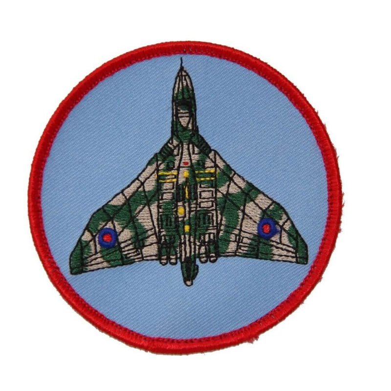 Vulcan Plan View Embroidery Badge - RAFATRAD