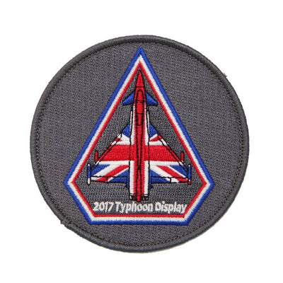 2017 Typhoon Display Team Embroidery Badge - RAFATRAD