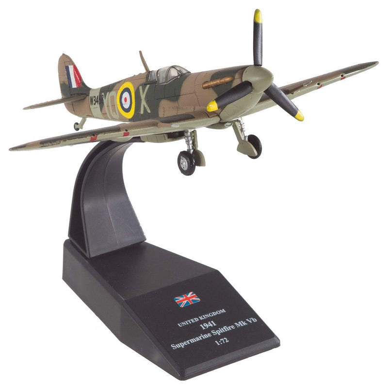RAF Spitfire MK Vb 1941 Scale 1:72 Die-cast Model - RAFATRAD
