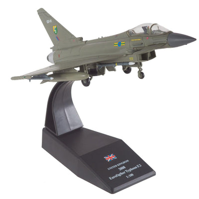 RAF Eurofighter Typhoon F.2 2008 Scale 1:100 Die-cast Model - RAFATRAD