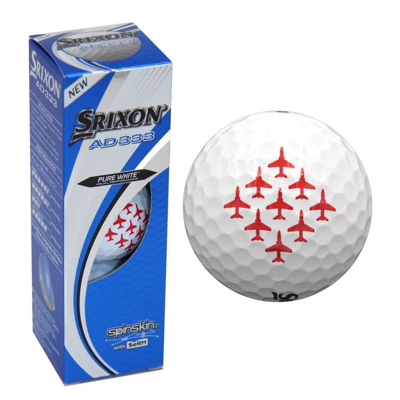 Red Arrows Golf Ball (Sleeve Of 3) - RAFATRAD