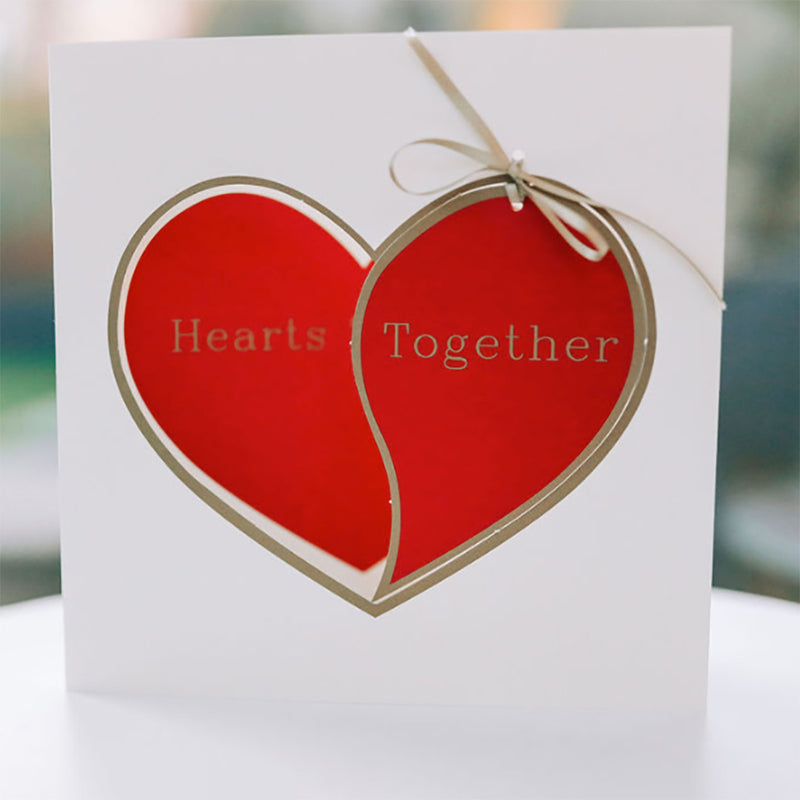Hearts Together Forever Card - RAFATRAD