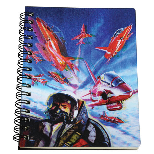 Red Arrows 3D Hologram Jotter - RAFATRAD