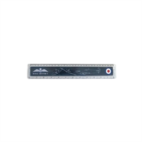 RAF Vintage 12" Acrylic Ruler - RAFATRAD